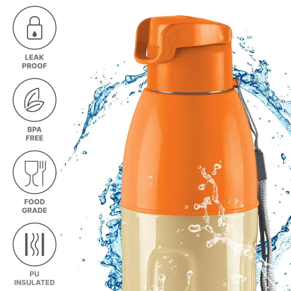 Milton Kool Convex Insulated Bottle 1100ml Ivory Color