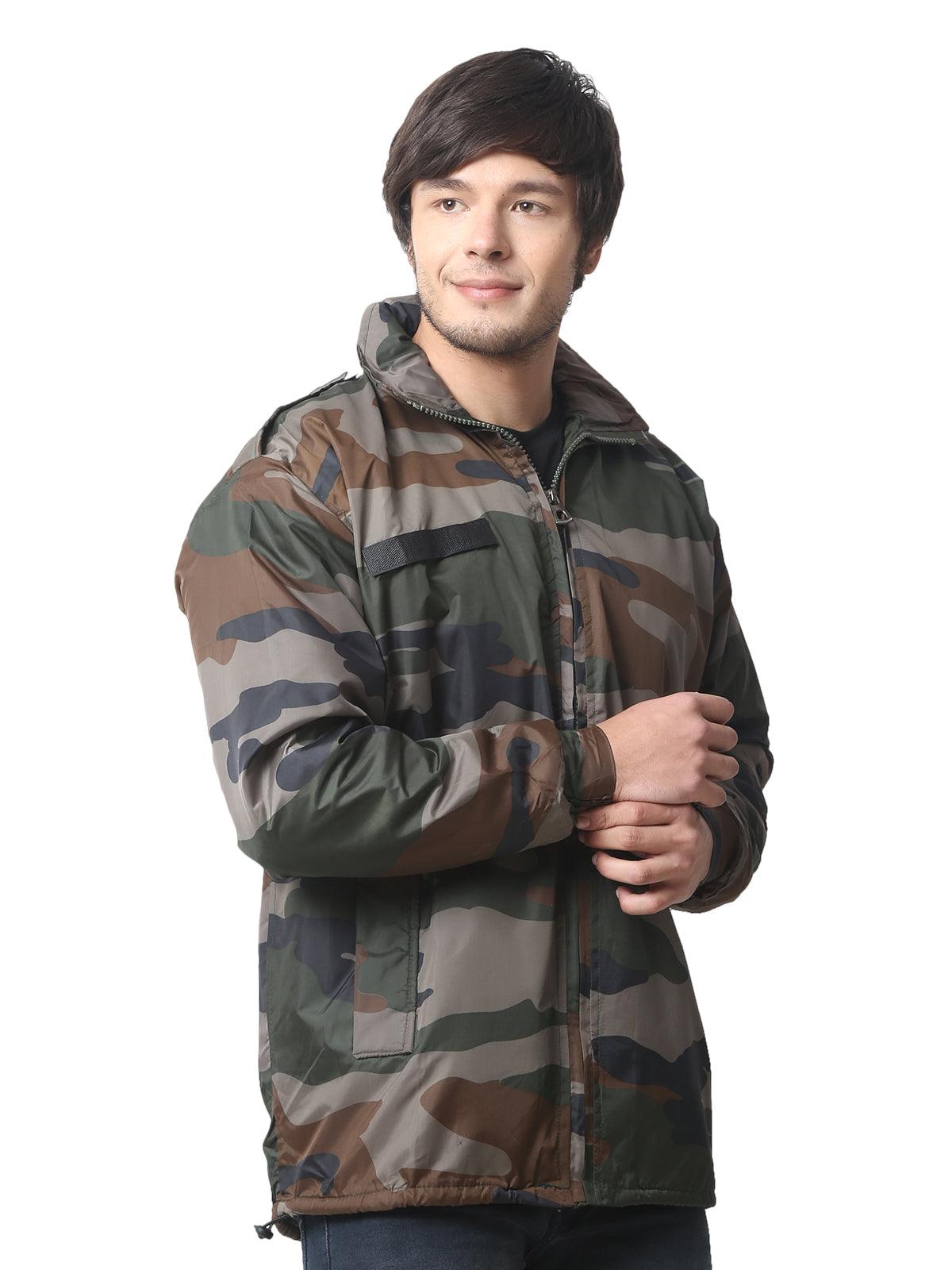 Trendzmy Military Shop Men Camouflage Bomber Jacket