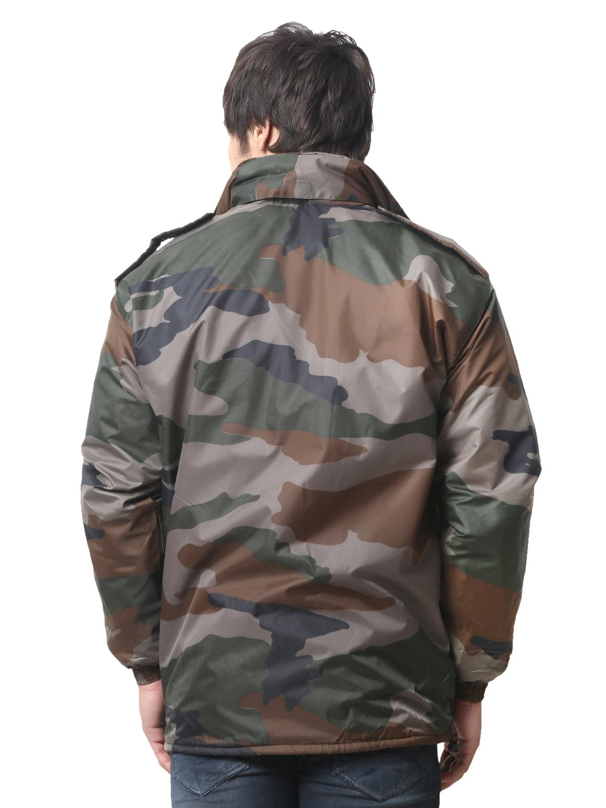 Trendzmy Military Shop Men Camouflage Bomber Jacket