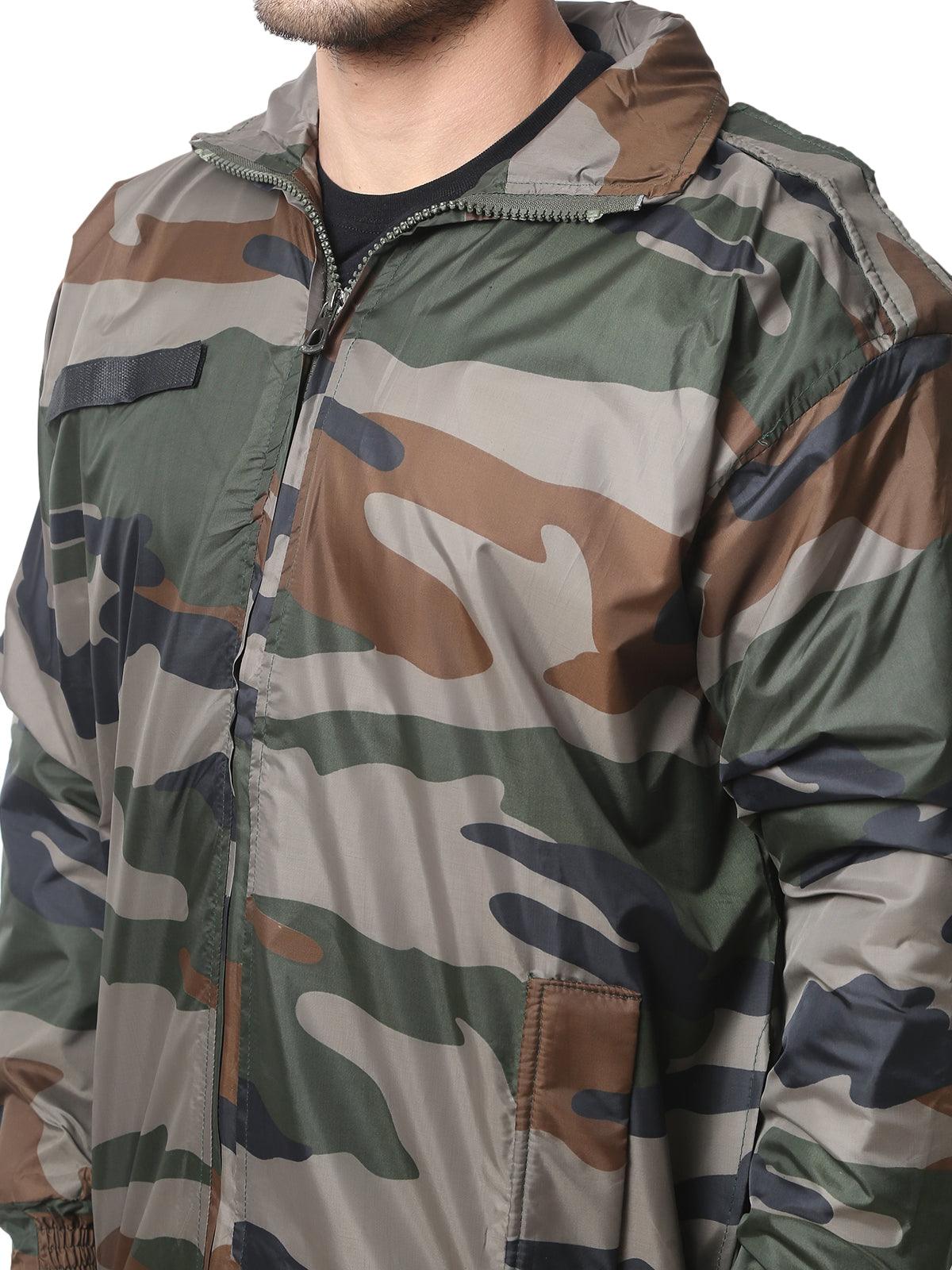 Trendzmy Military Shop Men Camouflage Bomber Jacket