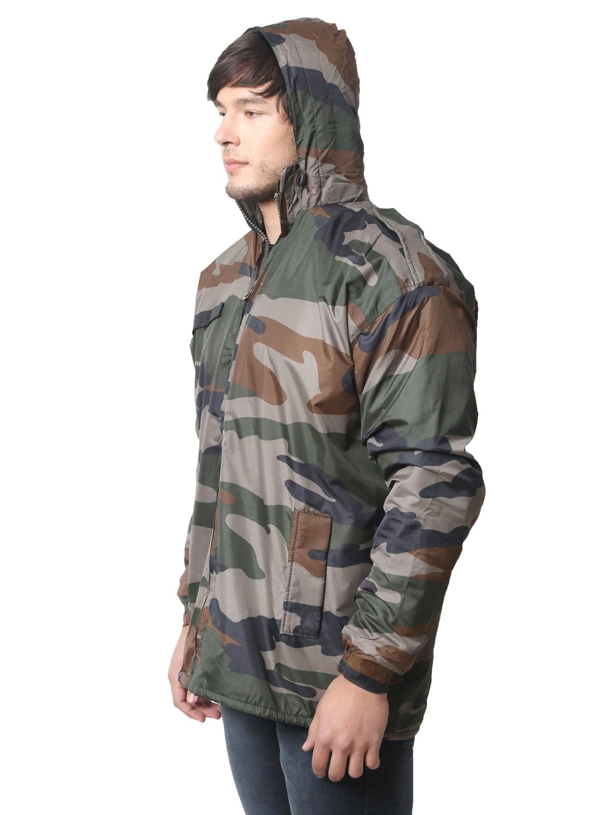 Trendzmy Military Shop Men Camouflage Bomber Jacket