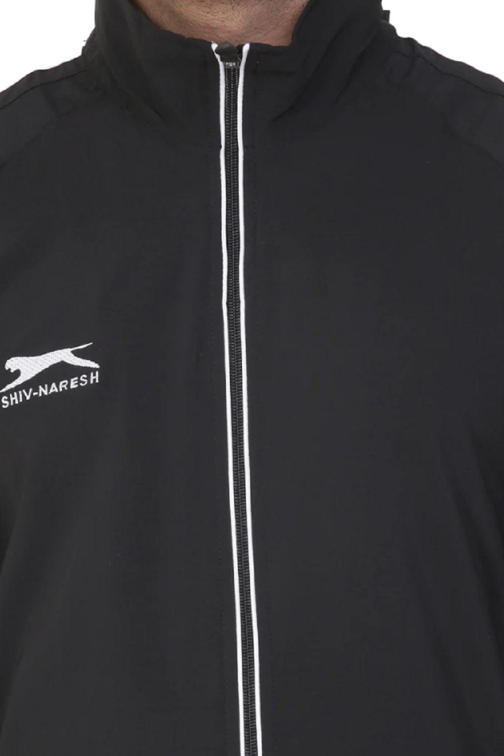 TRACKSUIT 478A T.Z WITH INER MESH (NET) BK/WT