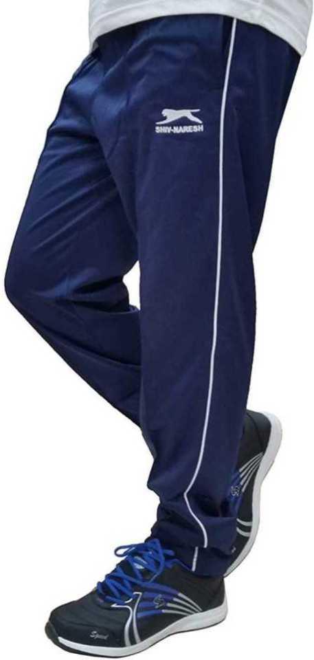 Shiv-Naresh Solid Men Blue Track Pants 46
