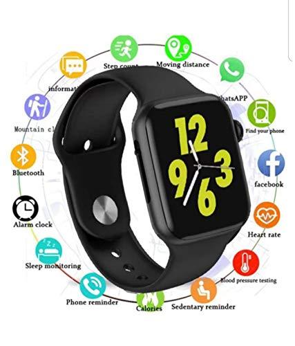 T55 Fitpro Bluetooth Calling Smart Watch Fitness Tracker, Heart & Oxygen Monitor Men Women Smart Watch with Double Strap