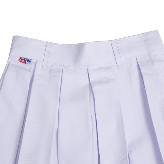 Trendzmy Girls Terrycot One Side Pleated Divided Skirt