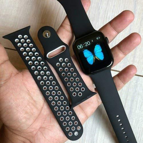 T55 Fitpro Bluetooth Calling Smart Watch Fitness Tracker, Heart & Oxygen Monitor Men Women Smart Watch with Double Strap Default Title
