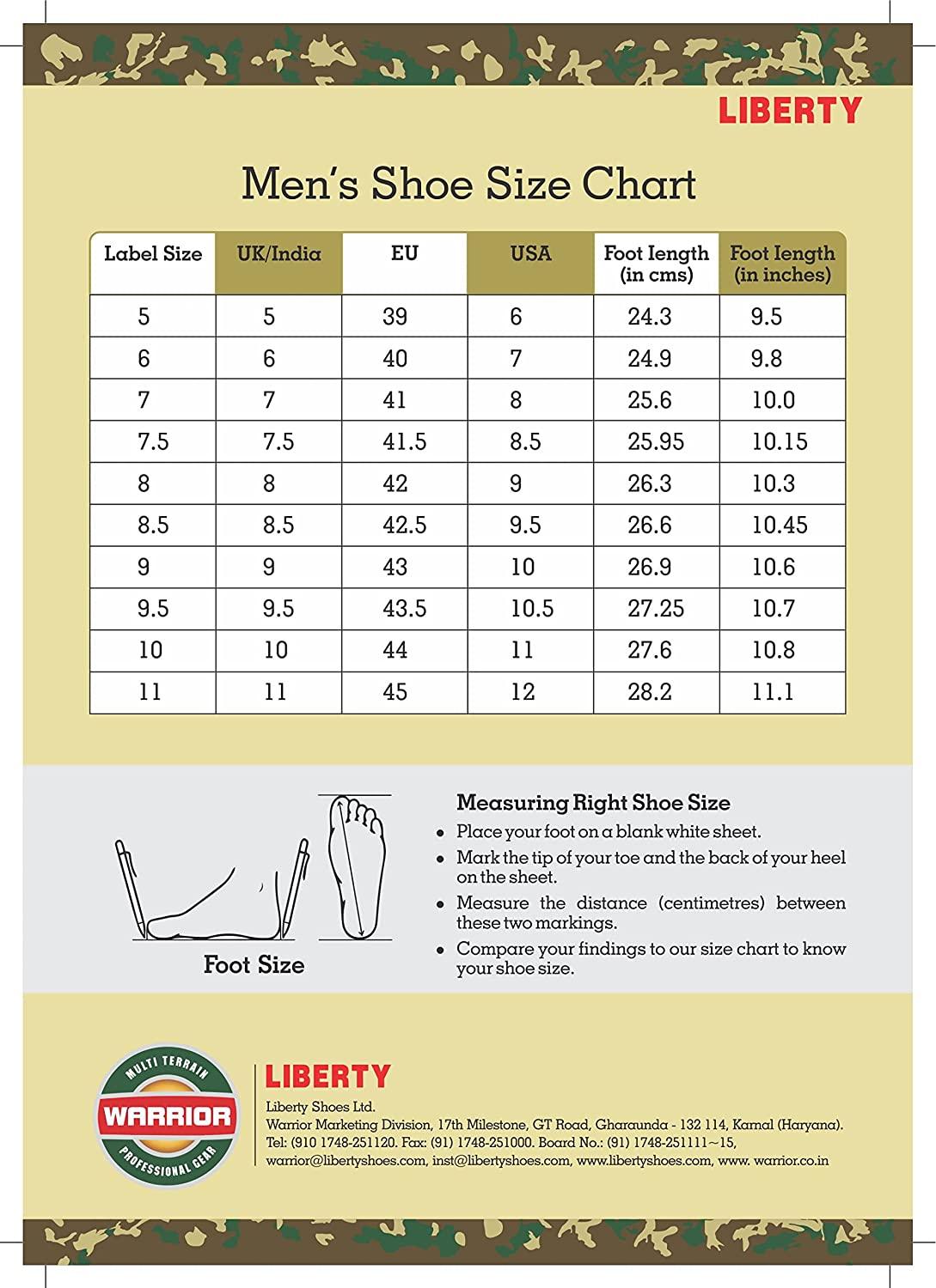 Liberty Warrior 88-46HSTG Jungle Boot for Men, Soft Toe, Olive Green & Black, Sizes-5UK-11UK