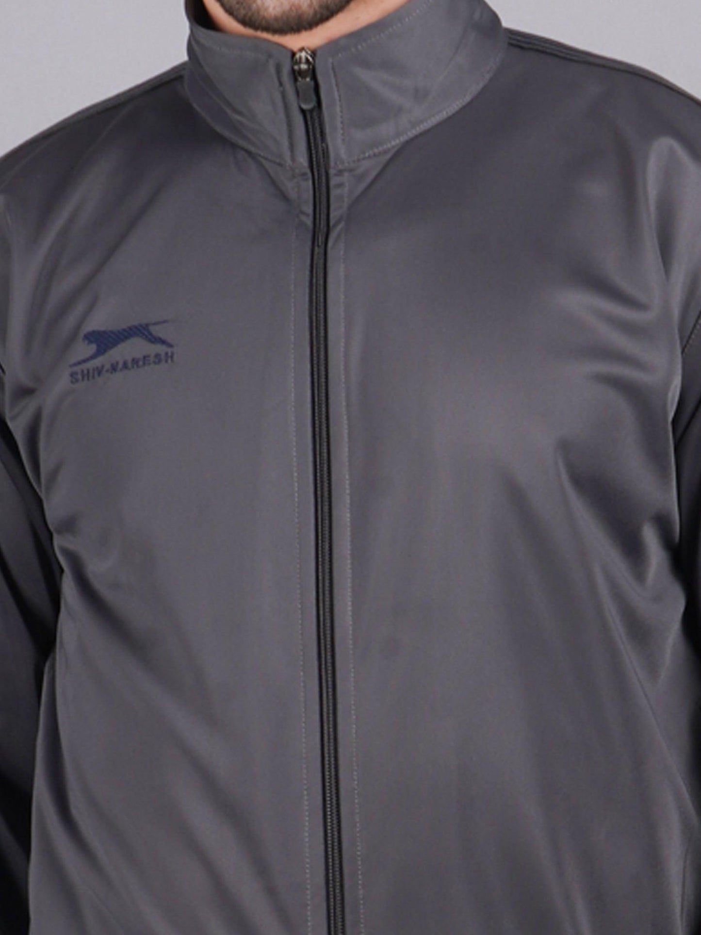 Men Dark Grey Court essential Tracksuit 497