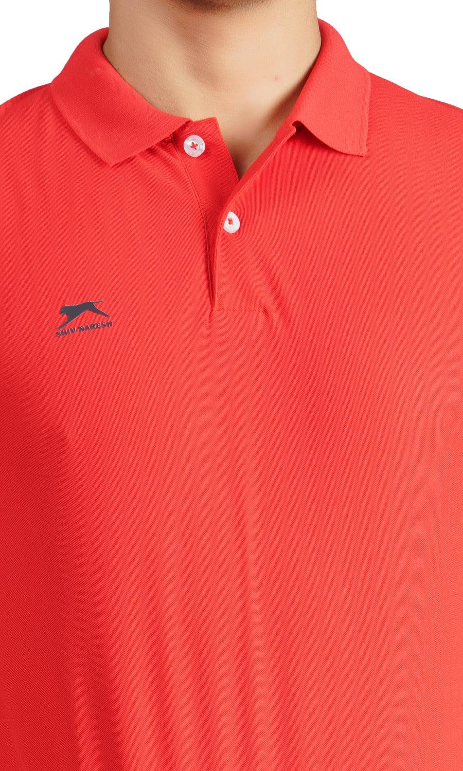 Red Club Polo T-Shirt