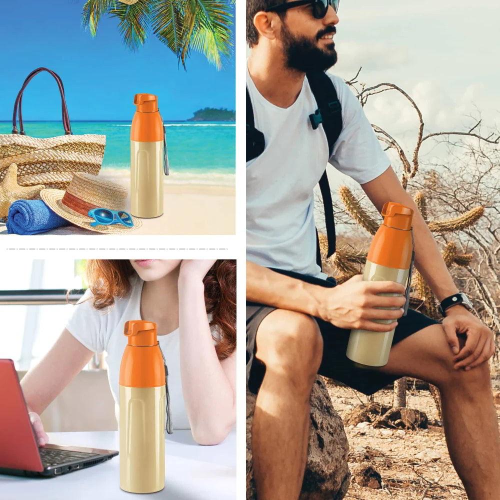 Milton Kool Convex Insulated Bottle 1100ml Ivory Color