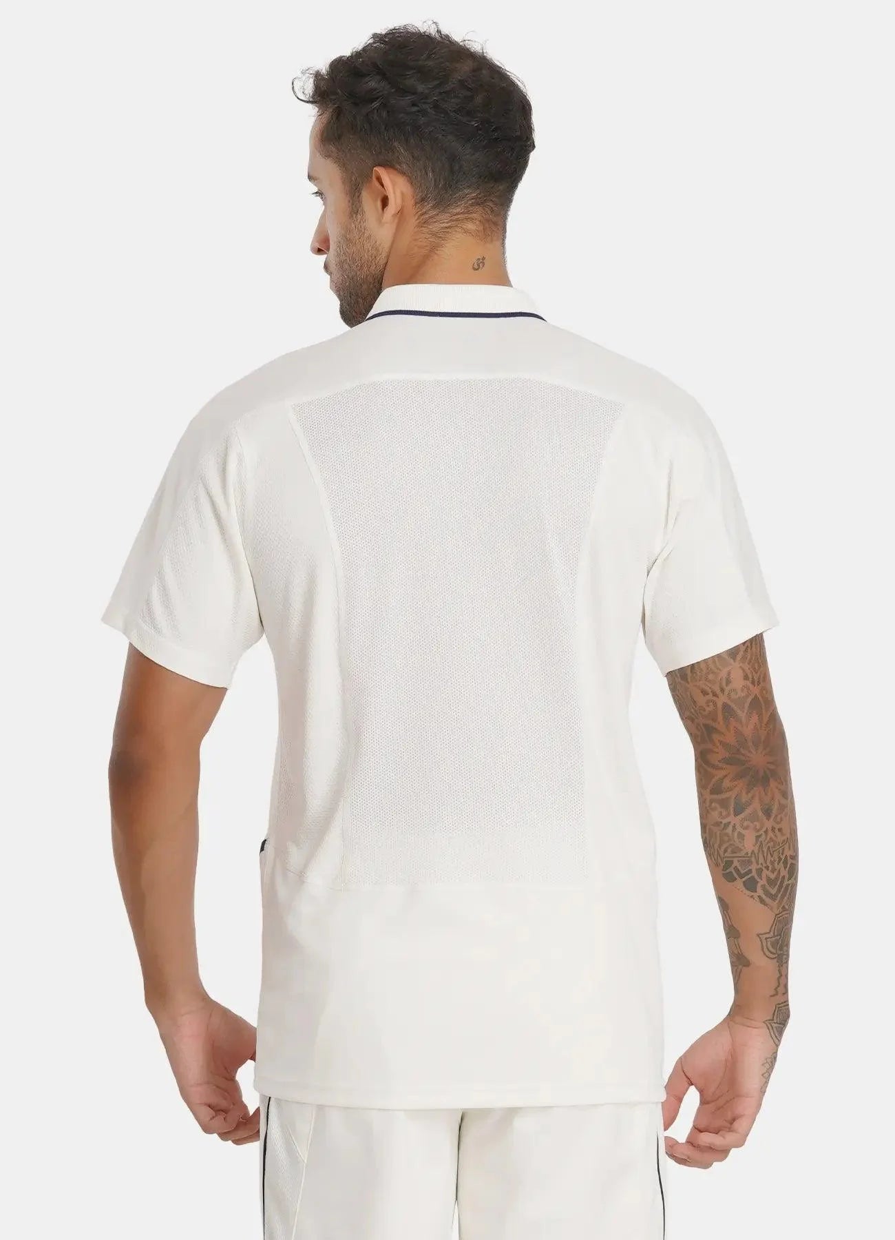 ALIGN SHIRT – Half Sleeves Off White