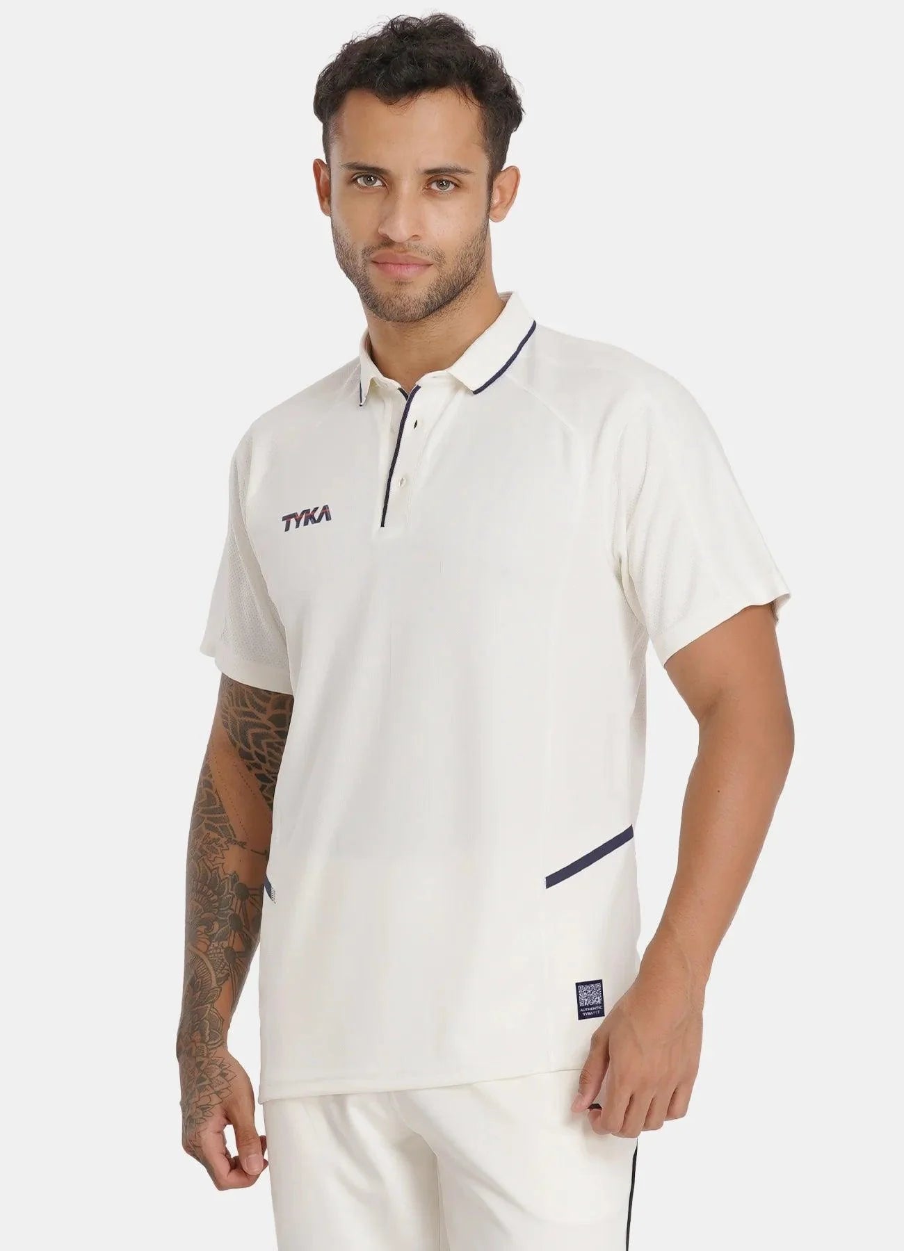 ALIGN SHIRT – Half Sleeves Off White