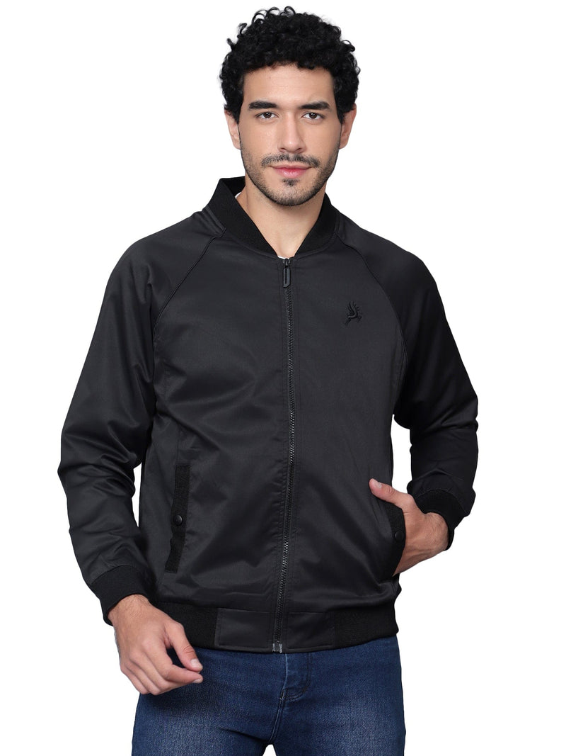 Bomber Raglan Varsity Jacket L