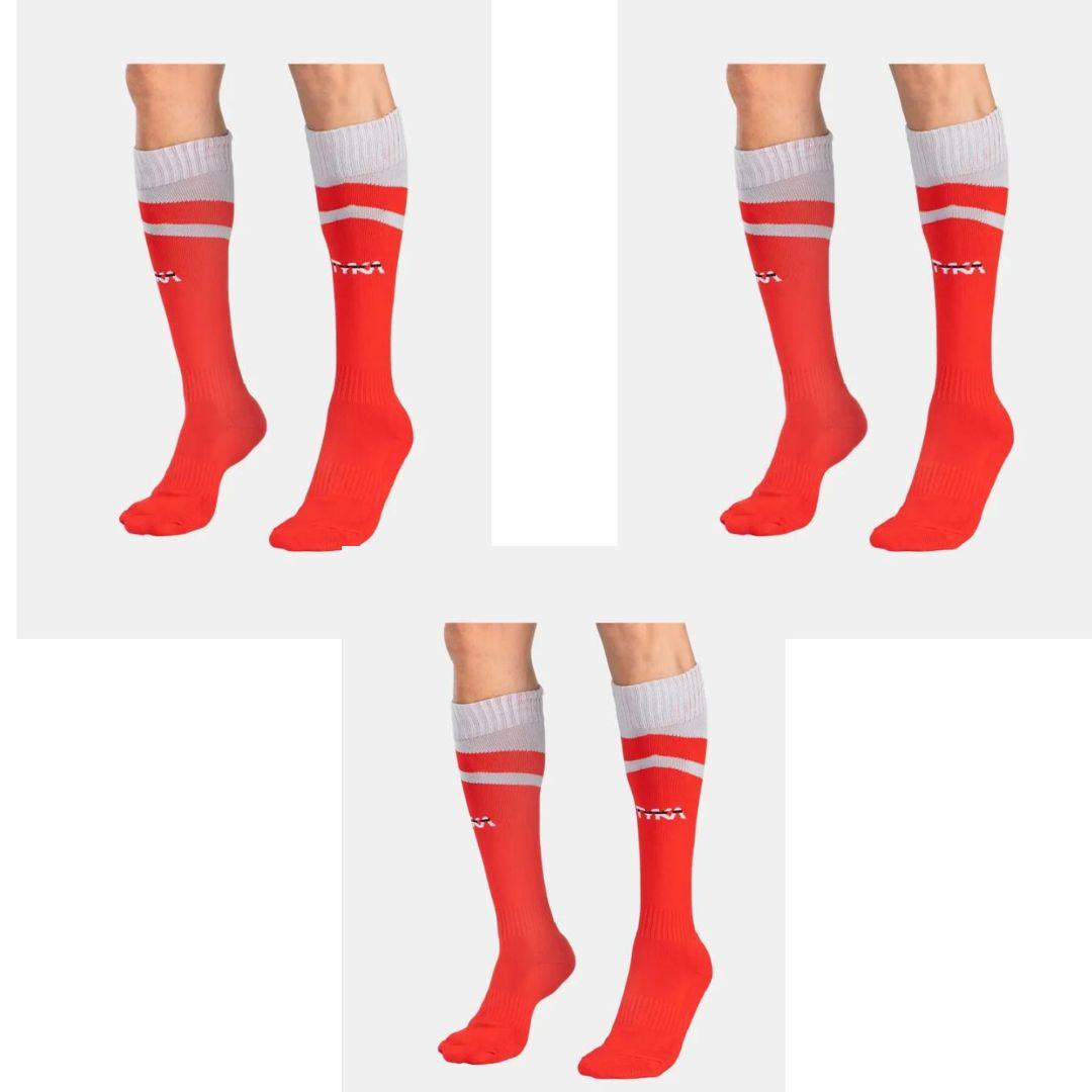 FOOTBALL Elite Pack Of 3 Red