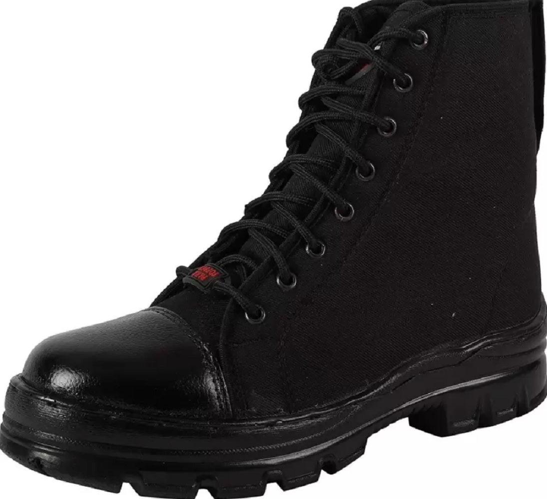 Original Tactical Combat Army Jungle Boot Oil Stain Trekking Riding Shoes Boots For Men (Black)