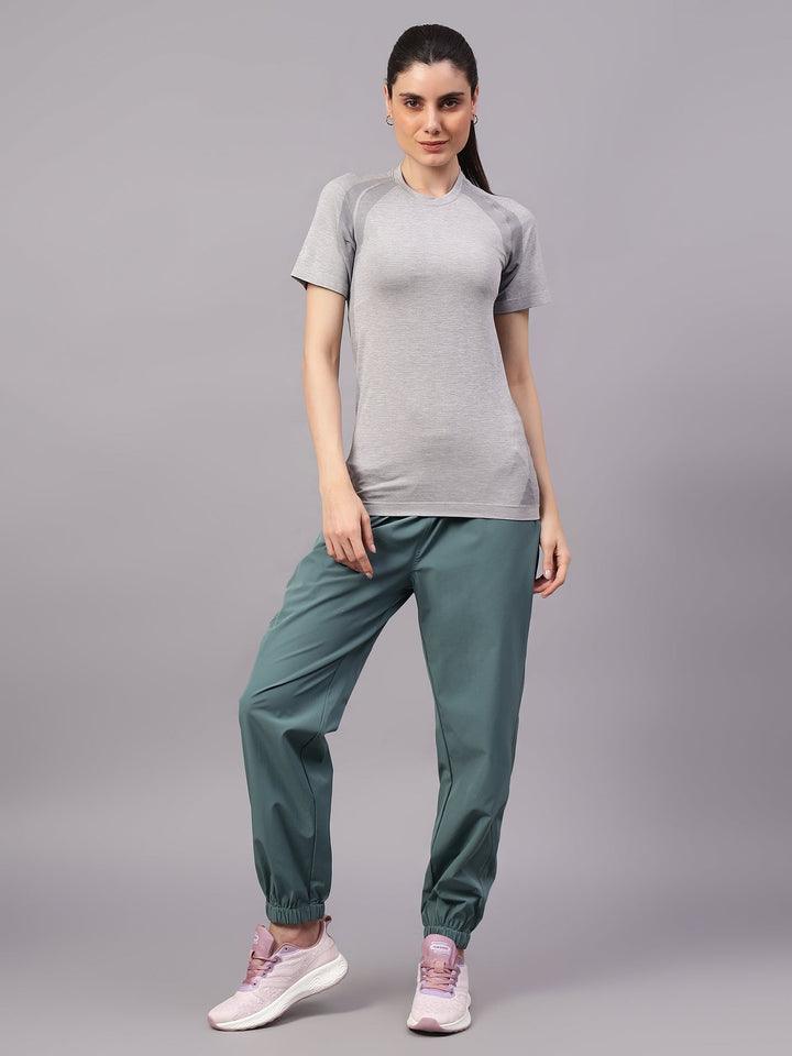 Seamless Active Women's T-Shirt M Grey