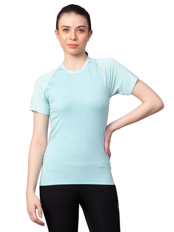 Seamless Dualtone Women's T-shirt S Teal